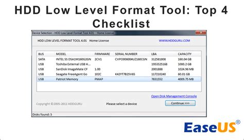 Free Download of Foldable Usb Low-level Format Tool